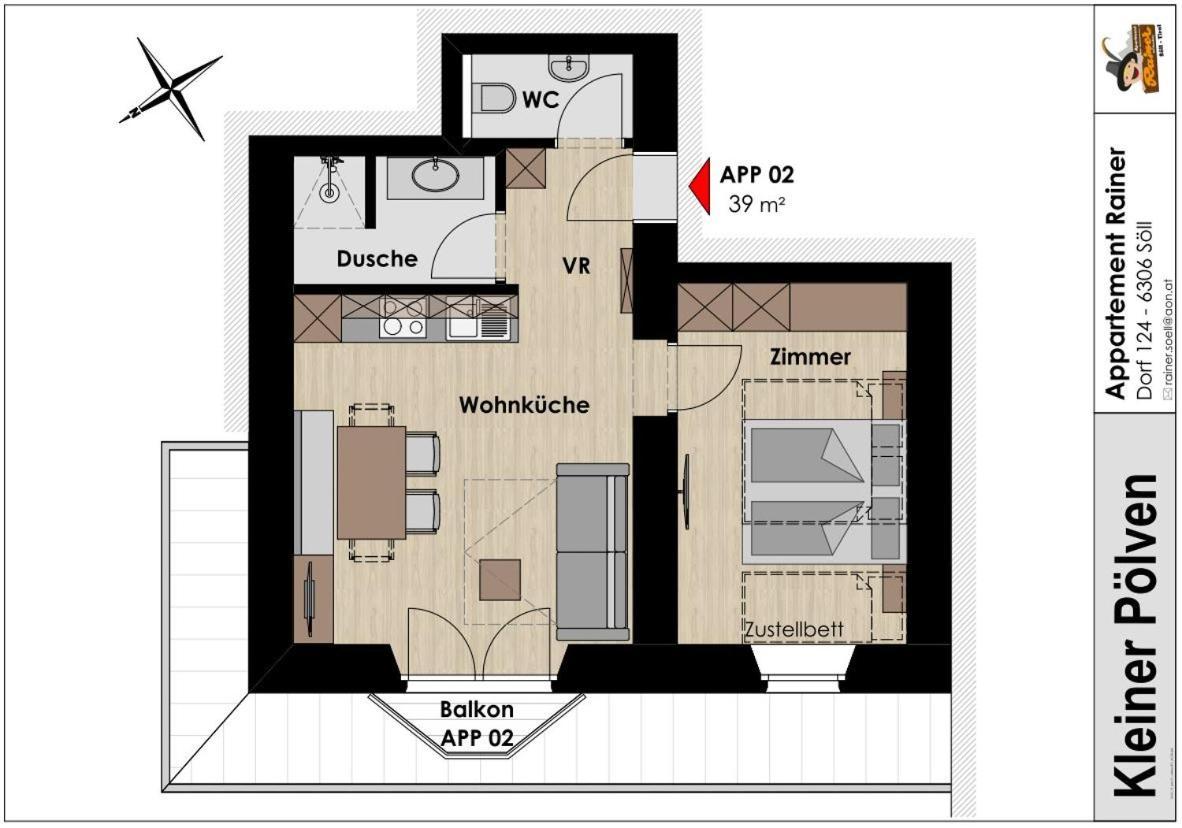 Apartment Rainer - Mittendrin Söll Kültér fotó